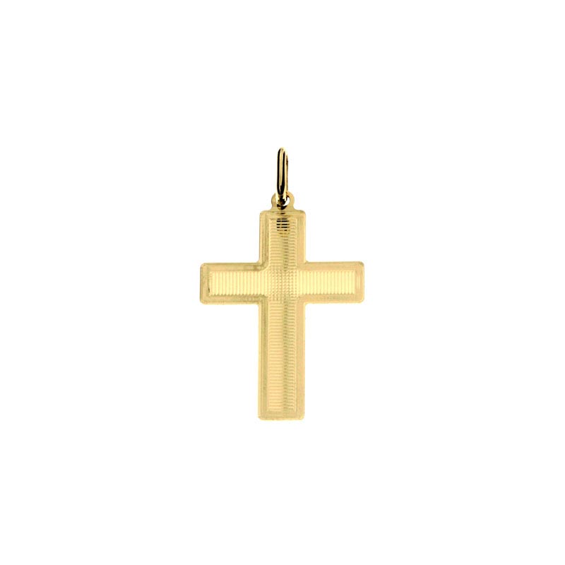 Croce diamantata CNF con Cristo bianco stampato - immagine 2
