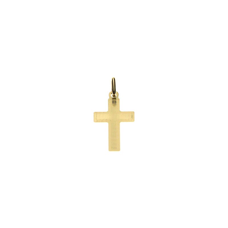 Croce diamantata CNF con Cristo bianco stampato - immagine 2